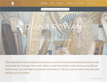 Tablet Screenshot of dianarowan.com